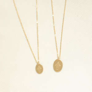 Collier classique en acier inoxydable mini or Christus Jésus, accessoires <span class=keywords><strong>de</strong></span> mode pour femmes, bijoux religieux à base <span class=keywords><strong>de</strong></span> foi chrétienne - Product Image 3