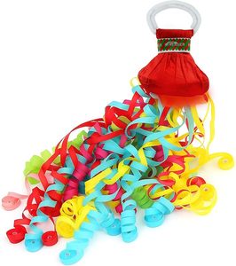 Lanceurs de serpentins en papier à lancer à la main, serpentins colorés en papier crépon, serpentins de fête sans feux d'artifice pour mariage et anniversaire - Product Image 3