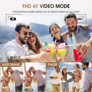 กล้องดิจิตอล CCD 68MP สไตล์เรโทร กล้องเซลฟี่น่ารัก กล้องคอมแพคสำหรับผู้เริ่มต้น กล้องดิจิตอลบันทึกภาพถ่ายแบบกำหนดเองได้ - Product Image 5