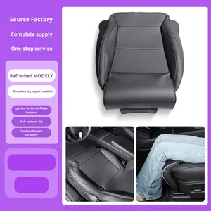 ปลอกหุ้มเบาะหนังนุ่มแบบใหม่สำหรับรถยนต์เทสล่า รุ่นข้ามพรมแดน พร้อมที่พักขาแบบยาว ขายส่ง - Product Image 3