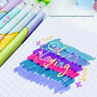 Le Yi en stock – Lot de 16 à 80 marqueurs double pointe non effaçables pour papier, aquarelle, gribouillage et bandes dessinées – Fournitures artistiques pour enfants
