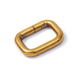 Car Keychain Metal <b>Square</b> Buckle Antique Gold Zinc Alloy Home Use - Product Image 2
