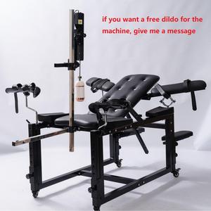 Ultimativer voll verstellbarer Gehorsam stuhl mit kabellosem Sex gerät inklusive Masturbation becher und Dildo für Männer, Frauen und Paare - Product Image 3
