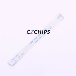 JS05A-15P-100-4-8 FFC Cable (Flexible Flat Cable) P=0.5mm Connector 15P 0.5mm 0.3mm Non-Inverting - Product Image 1