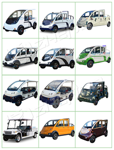 Vente directe d'usine, mini voiture de patrouille 2 places, utilisation scolaire, voiture de patrouille avec lumière d'avertissement, chariot de patrouille - Product Image 6