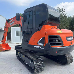 Miniexcavadora Doosan usada de alta calidad, modelo japonés, componente de bomba de núcleo, engranaje de caja de cambios de motor de 6 toneladas, PLC - Product Image 1