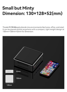 Mini PC 11 Pro Core I5-11320H con IA para Computación, 32GB DDR4, Memoria de Video GDDR4, Procesador de 4 Núcleos, SSD con Huella Dactilar - Product Image 4