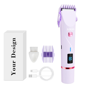 Tondeuse bikini étanche IPX7, rechargeable 400 mAh, double tête, pour l'épilation corporelle et les soins personnels - Product Image 1