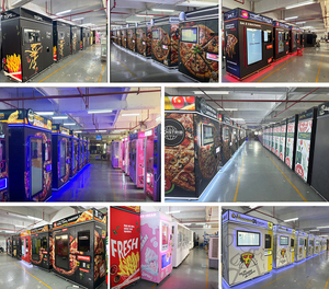 Máquina Expendedora de Hamburguesas con IA Máquina Automática para Preparar y Vender Hamburguesas con Aceptador de Billetes - Product Image 4