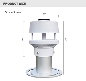 Tùy chỉnh siêu âm gió tốc độ hướng đầu dò ABS Chất liệu RS485 CMG máy đo gió cho khí tượng thời tiết trạm mô hình - Product Image 4