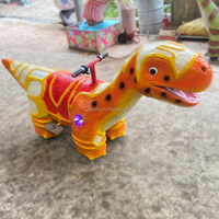 Parc d'attractions électrique Dragon Ride pour enfants Robot Animatronique Dragon Scooter