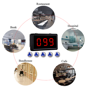 ระบบเรียกไร้สาย Daytech สำหรับการใช้งานในโรงพยาบาล กรณีฉุกเฉินของพยาบาล และร้านอาหาร ปุ่มกันน้ำ 20 ปุ่ม ระยะ 150 เมตร - Product Image 3