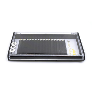 QingDao Artstar lashes marque Mat <span class=keywords><strong>Double</strong></span> Conseils <span class=keywords><strong>0</strong></span>.15/<span class=keywords><strong>0</strong></span>.20mm Ellipse Plat Extension De Cils - Product Image 5