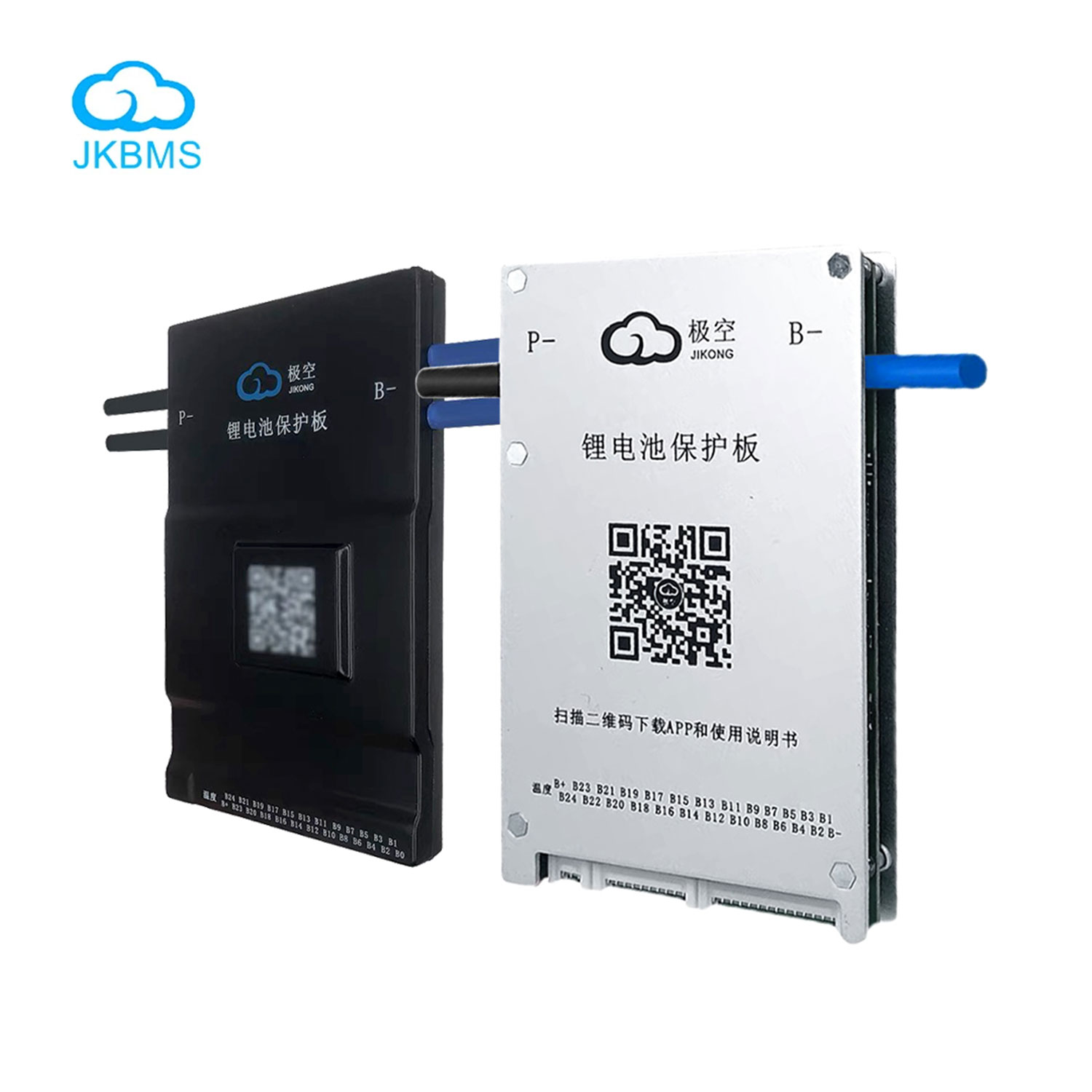 Инвертор Bluetooth JK BMS 4s 16s 20s 40A 100A 150A 200A с балансием RS485 для батареи 12v 24v 48v Lifepo4 BMS
