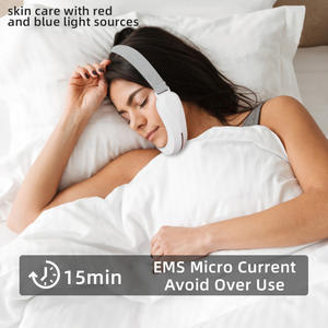 Productos de tendencia 2025 Nuevas llegadas Máquina de estiramiento facial de microcorriente USB Masajeador de estiramiento de cuello Dispositivo de cinturón de elevación de cara en V - Product Image 2