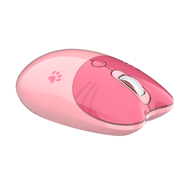 OEM New Color Cat Shaped 2.4G USB Wireless 3D Optical Mini Mouse Computer Accessories in Stock