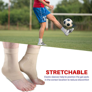 Chaussettes <span class=keywords><strong>de</strong></span> skate rembourrées pour amortir et protéger les pointes des lacets et les zones sensibles. Coussinets en gel <span class=keywords><strong>sur</strong></span> chaque manchon pour le patinage <span class=keywords><strong>sur</strong></span> <span class=keywords><strong>glace</strong></span> et le <span class=keywords><strong>hockey</strong></span> - Product Image 5