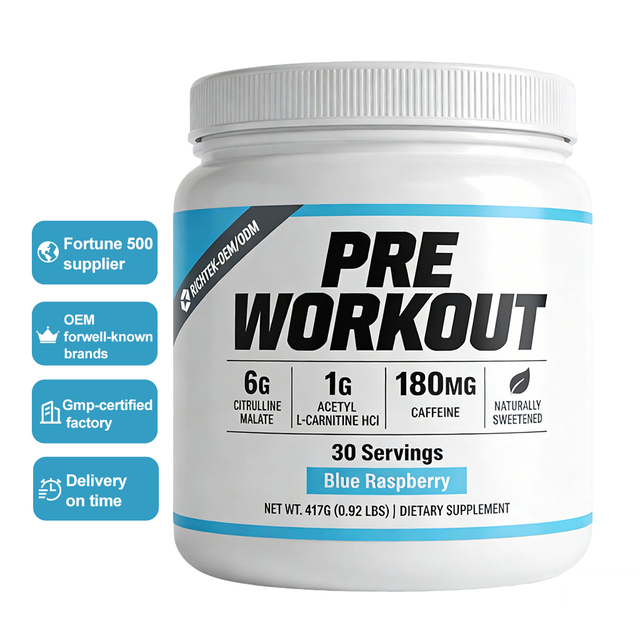 Wholesale Nitrogen Pump Preworkout Muscle Recovery Nitric Oxide Weight Management Pre Workout Powder