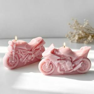 M62546 Molde <span class=keywords><strong>de</strong></span> silicona para velas <span class=keywords><strong>de</strong></span> motocicleta, decoración <span class=keywords><strong>de</strong></span> chocolate para motocicleta, molde para hornear <span class=keywords><strong>fondant</strong></span> - Product Image 1
