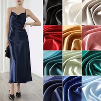 Tissu en soie charmeuse 19 mm 140 cm, vente en gros, tissu en soie pure, tissu en soie de luxe pour robes