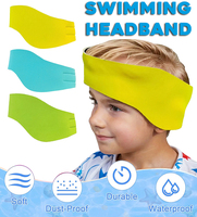 Prix usine réglable doux élastique bande de protection des oreilles garder l'eau dehors étanche néoprène bandeau de natation