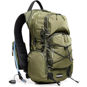 22L Lightweight Hiking Daypack Ventilated Back Phone Pocket <b>Trekking</b> Pole Holder Rainproof Zipper Outdoor Camping <b>Backpack</b> OEM - Product Image 1