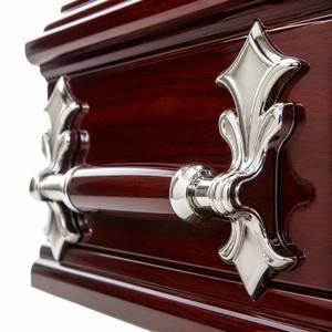 Cofano Funebre in Legno Europeo, Ferramenta Metallica Premium, <span class=keywords><strong>Dimensioni</strong></span> Personalizzabili - Product Image 2