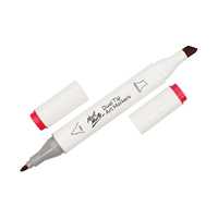 Marqueur d'art à double pointe Mont Marte-Rouge écarlate R2 Alcohol Art Markers