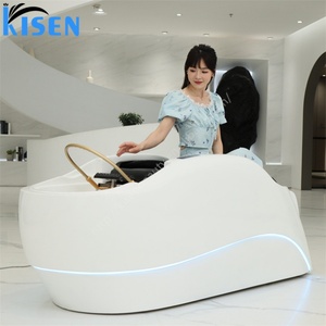 Kisen Professional Electric Massage Bed Water Heater Smoke Exhaust Adjustable <b>Footrest</b> Hair Salon Workshop Durable Modern Design - Product Image 3