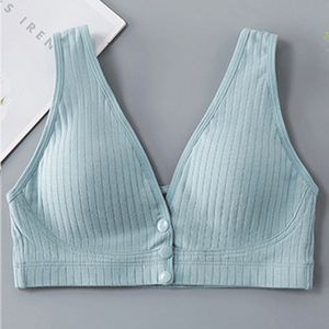Reggiseno Premaman Elastico di Supporto per <span class=keywords><strong>Allattamento</strong></span>, Comodo con Scollo a V in <span class=keywords><strong>Cotone</strong></span> - Product Image 6