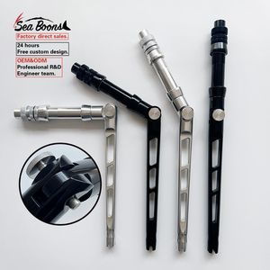Direttamente dalla Fabbrica Heavy Duty 2 #   4 #   Tecnologia Big Game Adjust: Quattro Angoli di Regolazione per la Canna da <span class=keywords><strong>Pesca</strong></span>, Impugnatura in Alluminio Curva e Dritta per Canna da Traina - Product Image 4