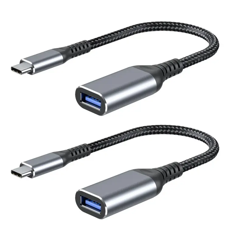 Usb3.0Otgメスアダプター高品質タイプCUsb 3.1オスPVCOEM標準マザーボードNoidaセルスクリーンプロテクター電話用