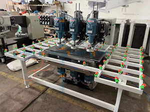 เครื่องเจาะกระจก CNC 3 หัว ความแม่นยำสูง 380V โครงเหล็ก พร้อมระบบแกะสลักอัตโนมัติ สำหรับการแปรรูปกระจกขนาด 3-19 มม. - Product Image 2