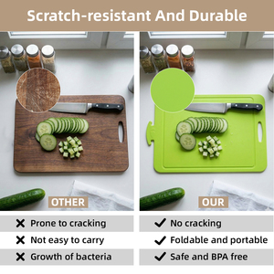 Tablas <span class=keywords><strong>de</strong></span> <span class=keywords><strong>Cortar</strong></span> Plegables <span class=keywords><strong>de</strong></span> Silicona <span class=keywords><strong>para</strong></span> Cocina, Coloridas, <span class=keywords><strong>para</strong></span> Colgar, <span class=keywords><strong>para</strong></span> Frutas, Verduras y Carne, <span class=keywords><strong>para</strong></span> Acampar al Aire Libre, Personalizadas - Product Image 3