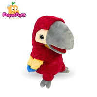 Boneka Tangan Beruang Teddy Mainan Hewan Isi PP untuk Imajinatif dengan Mulut Terbuka Interaktif untuk Orang Tua-Anak Mainan Plush Baru