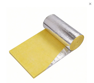 Aluminum Foil 50mm Glass Woo Blanket Material Thermal Insulation Materials for Roof Soundproofing Building Material - Product Image 6