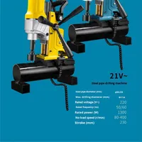 Nouvelle perceuse à main multifonctionnelle haute puissance à batterie lithium rechargeable pour percer des trous dans les tuyaux en acier, origine Chine