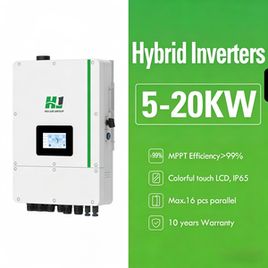 Système solaire domestique hors réseau/hybride 5kW-10kW, système d'énergie solaire résidentiel 20kWh avec panneaux photovoltaïques - Product Image 2