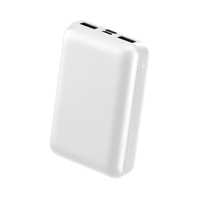 10000mAh 20000mAh High Capacity Aluminium Alloy Power Bank with Fast Charging Wireless Charging Micro USB Input