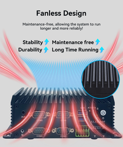 Industriale Pc Intel N95 Quad Core DDR4 SSD 4 RS232 485 COM 2 lan HD-MI VGA Desktop Computer Fanless industriale <span class=keywords><strong>Nano</strong></span> Mini Pc - Product Image 2