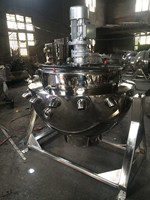 Huashang Custom Automatische RVS Mengketel met Jacket voor de productie van chilipeperpasta