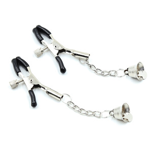 [Nationwide Price Comparison] WILDTOY Paradise SM Sex Toys Short Chain Single Horn Bell <b>Nipple</b> <b>Clip</b> - Product Image 4