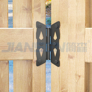 Charnière de porte de clôture de type <span class=keywords><strong>papillon</strong></span> en acier au carbone en stock local américain (paquet de 2) - Product Image 3