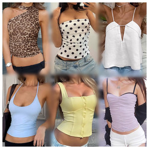 Ropa al Por Mayor para Mujer 2025 para Proveedores, Lotes de Ropa de Verano con Blusas y Vestidos Surtidos, Fardos de Stock de Prendas de Etiqueta Cortada - Product Image 4