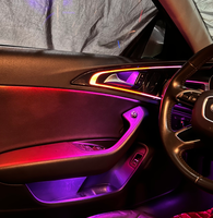 Kit d'éclairage d'ambiance intérieur LED 256 couleurs Symphony pour Audi A6/S6/RS6 C7 2011-2018 - Accessoires de garniture