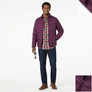 Premium Quality <b>Men</b> <b>Canvas</b> Puffer <b>Jacket</b> Lightweight Waterproof Breathable Fully Customized Anti Wrinkle Latest Design - Product Image 1