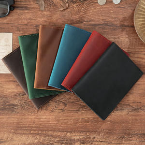 Portafoglio <span class=keywords><strong>da</strong></span> viaggio in vera pelle Vintage AIGUONIU 14x10.5x1cm porta passaporto multifunzionale per passaporti documenti di <span class=keywords><strong>biglietti</strong></span> - Product Image 5