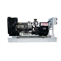 Générateur diesel à châssis ouvert refroidi par eau, super silencieux, démarrage électrique CC, haute efficacité, multi-tension, 1800 tr/min, ATS 100%