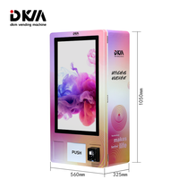DKM mural sans numéraire petite pochette snus tabac préservatif tissu cigarette distributeur automatique avec lecteur de carte