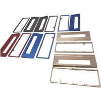 Boîtier de clavier usiné CNC en aluminium (6061/6063) ou laiton, avec anodisation, compatible TKL Alice ANSI Layout